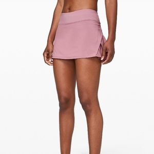 Lululemon Play Off The Pleats Vintage Mauve Size 8 Skirt!